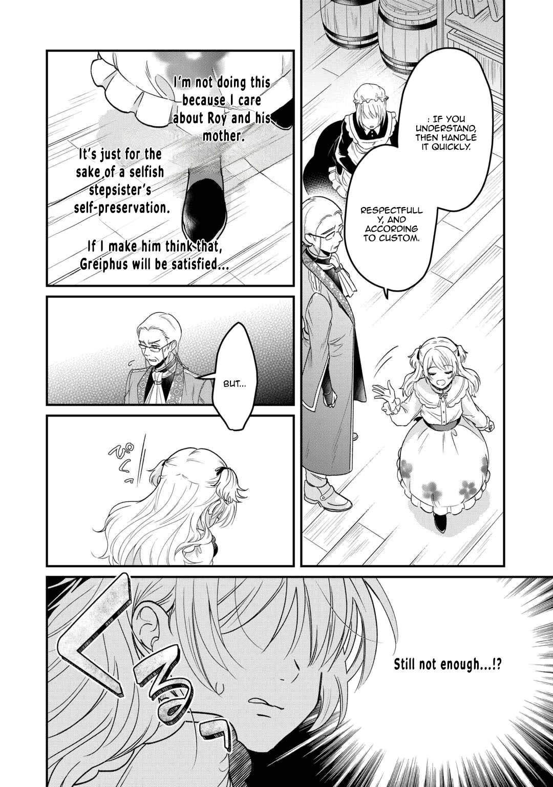 The Villainess Destined to Be Killed for Abusing Her Stepson Is Somehow Doted on by Him Chapter 1 Page 26